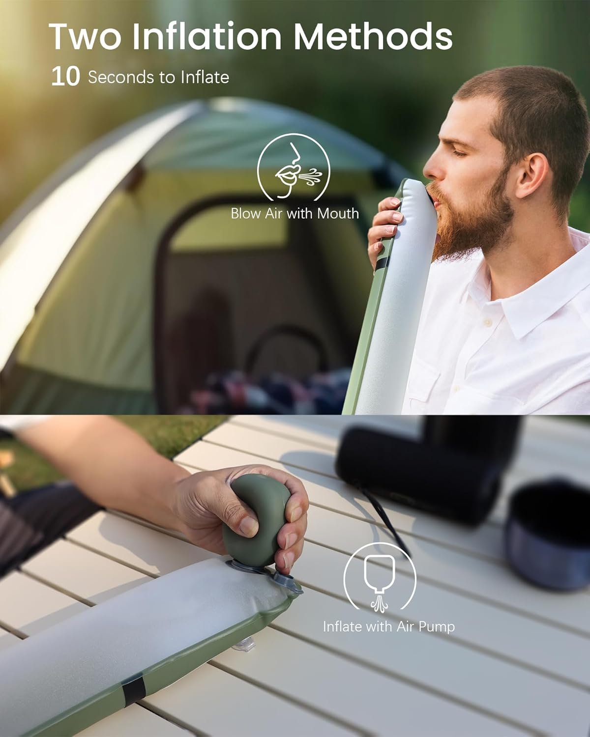 Linterna solar para campamento, luz de emergencia para corte - Imagen 2