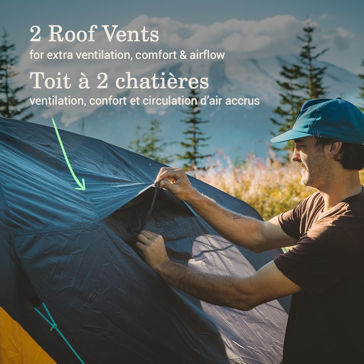 Coleman PEAK1 - Tienda de campaña impermeable de alta calida - Imagen 6