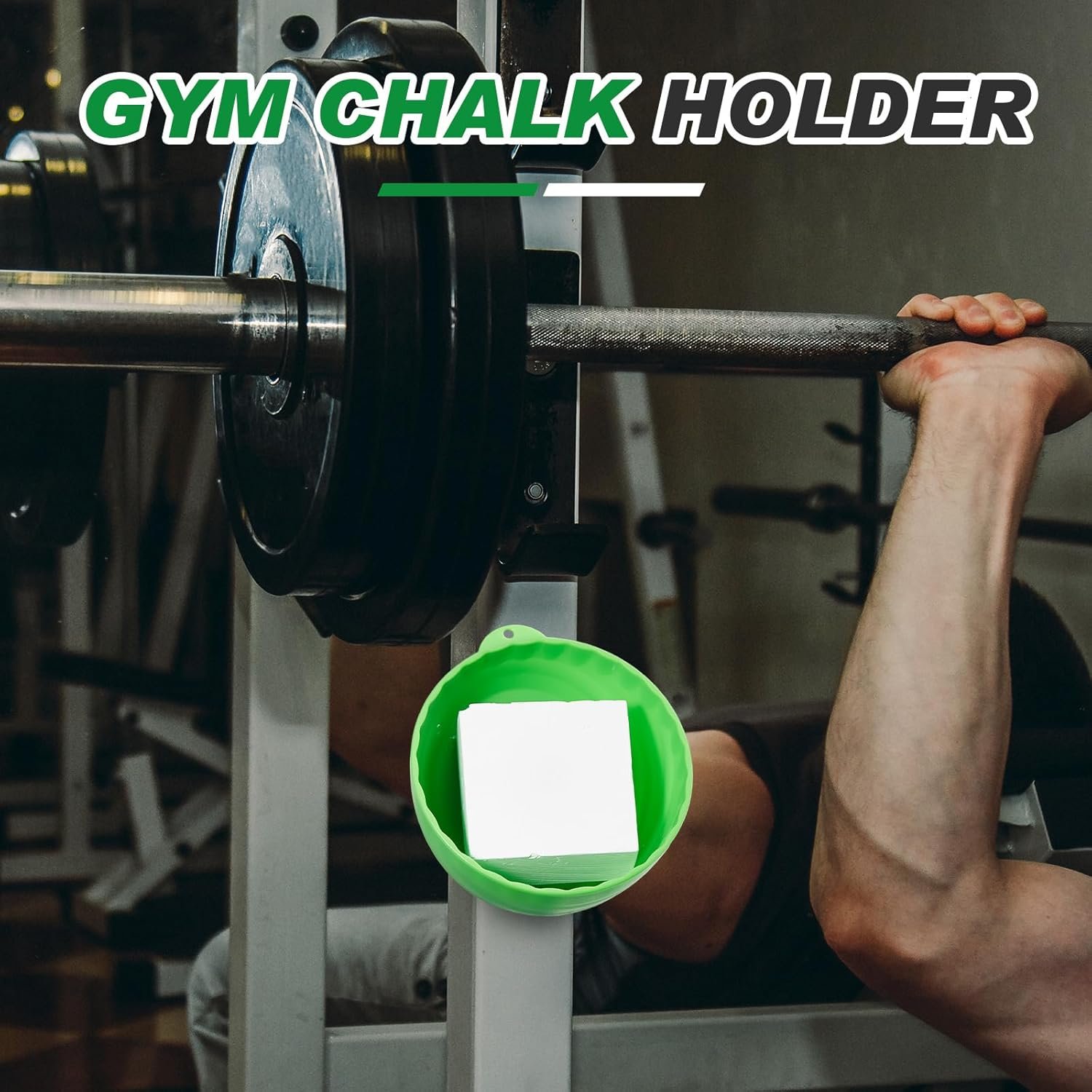 Recipiente de tiza para gimnasio, soporte magnético para tiz - Imagen 5