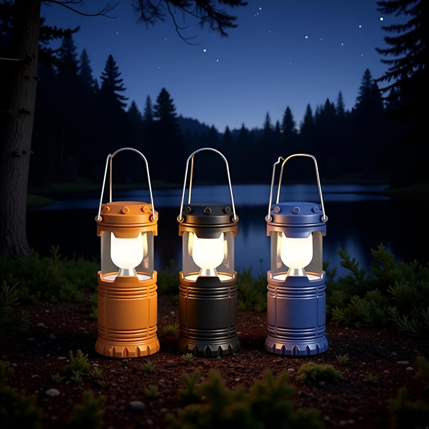 Lightahead Linterna LED portátil para acampar al aire libre, - Imagen 7
