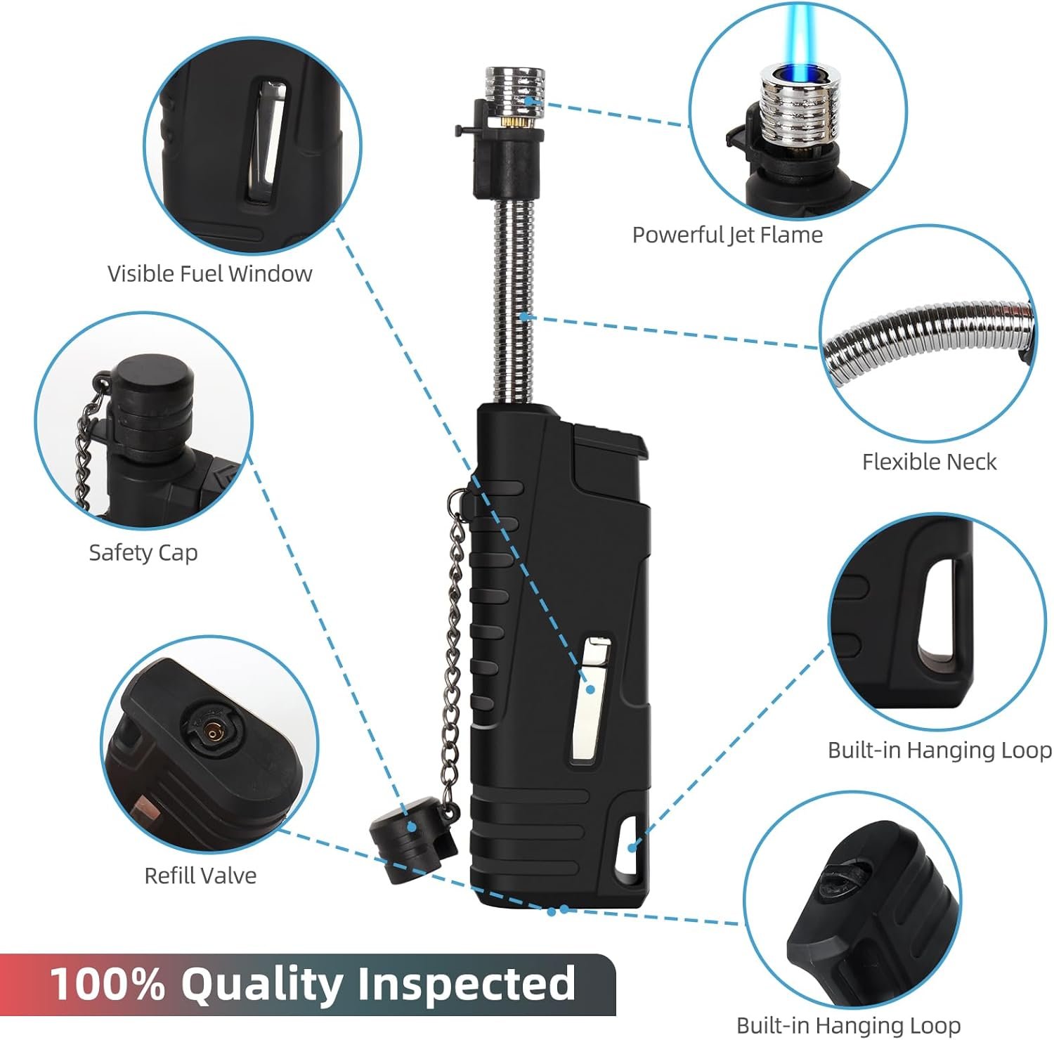 Navpeak Mini encendedor de camping práctico, portátil, flexi - Imagen 5