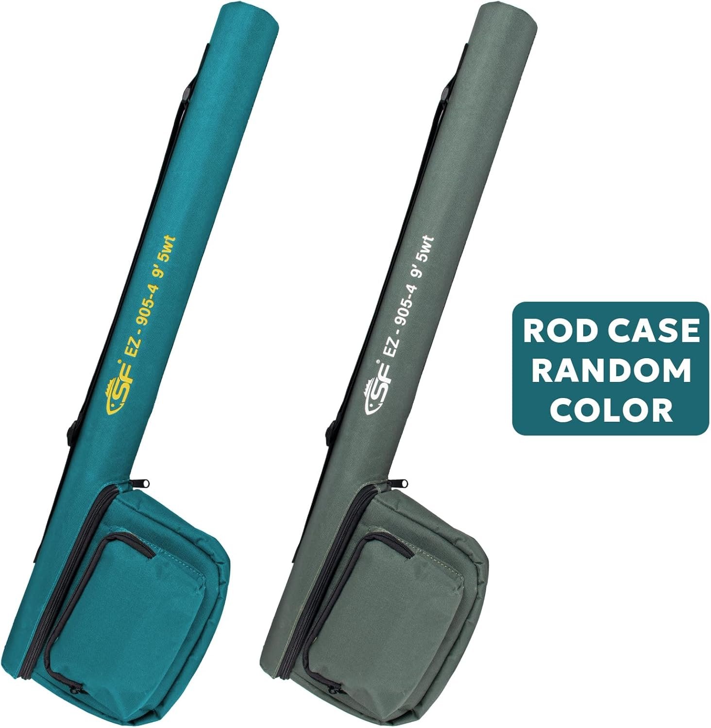 SF Kit de iniciación de caña de pescar con mosca, acabado de - Imagen 5