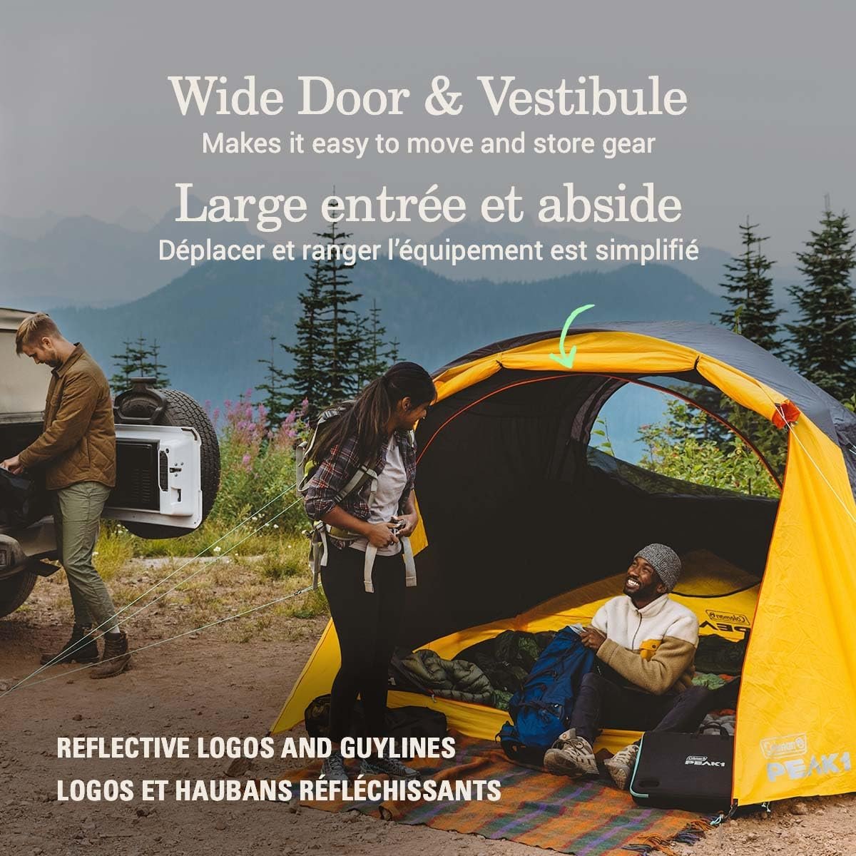 Coleman PEAK1 - Tienda de campaña impermeable de alta calida - Imagen 5