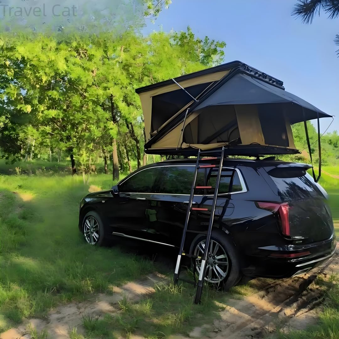 Tienda de campaña de viaje para gatos en la azotea, carcasa - Imagen 3