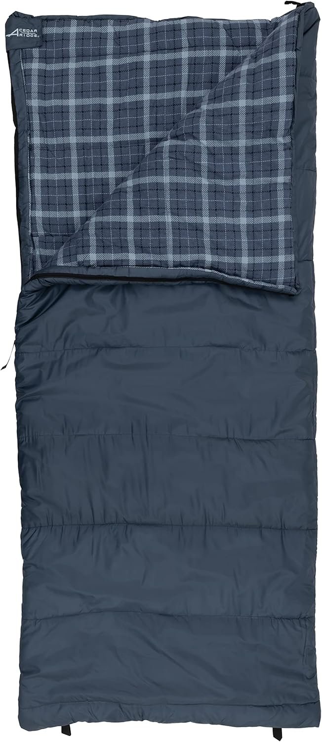 Cedar Ridge Cobalt Springs +25° Saco de Dormir - Azul Pizarr - Imagen 2