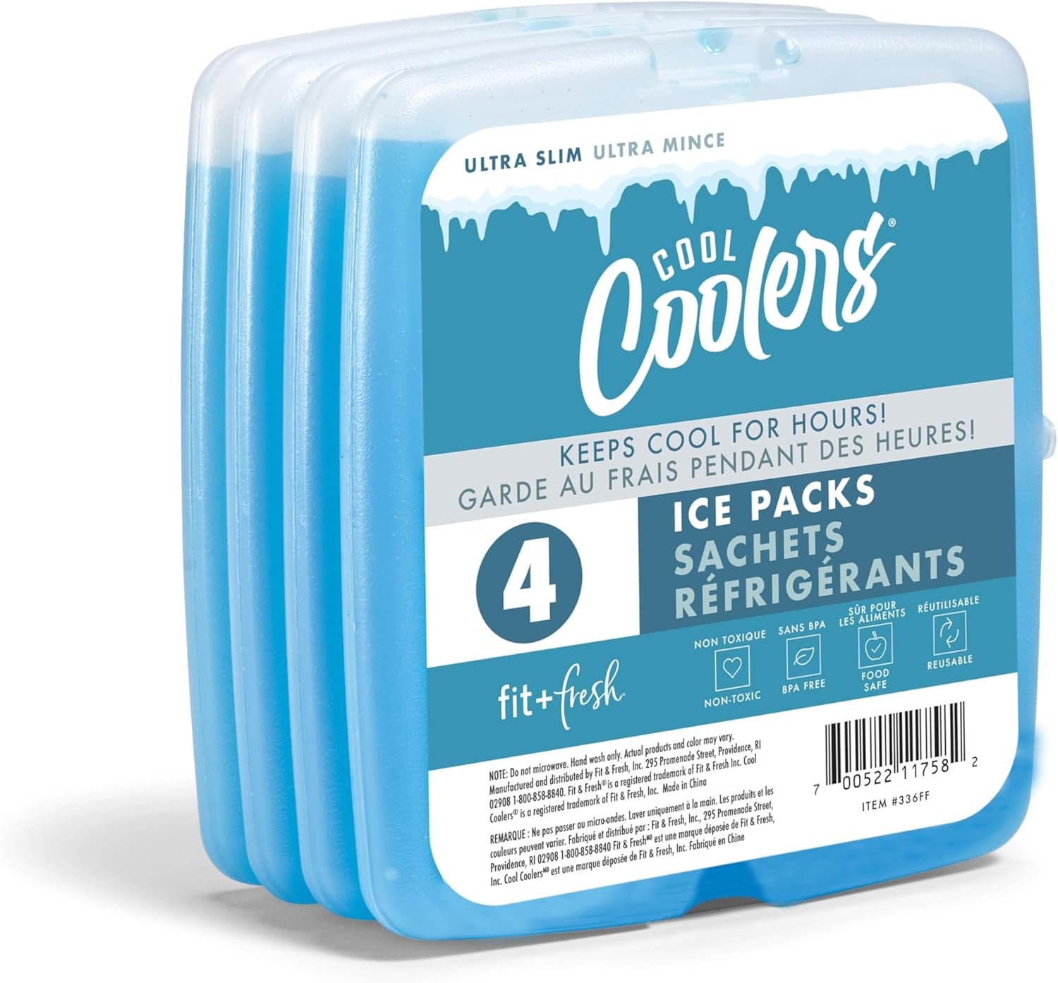 Fit + Fresh, Cool Coolers: paquetes de hielo delgados y reut - Imagen 7