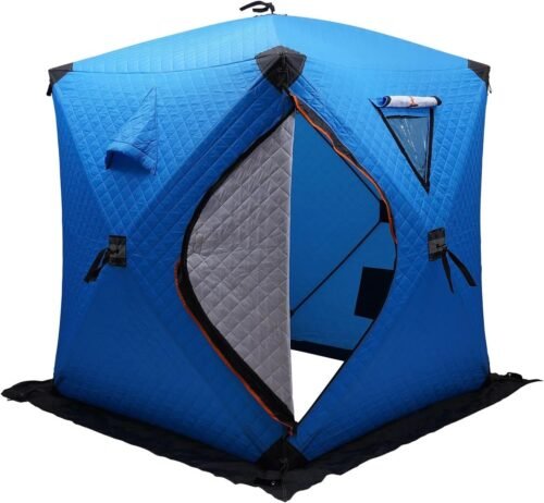 Refugio de pesca en hielo, tienda de campaña portátil térmic