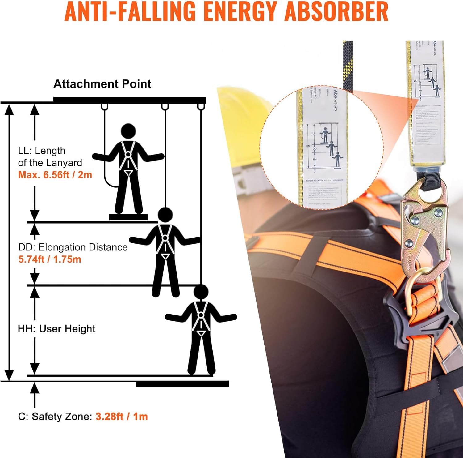 Cuerda de escalada, cuerda de seguridad de protección contra - Imagen 5