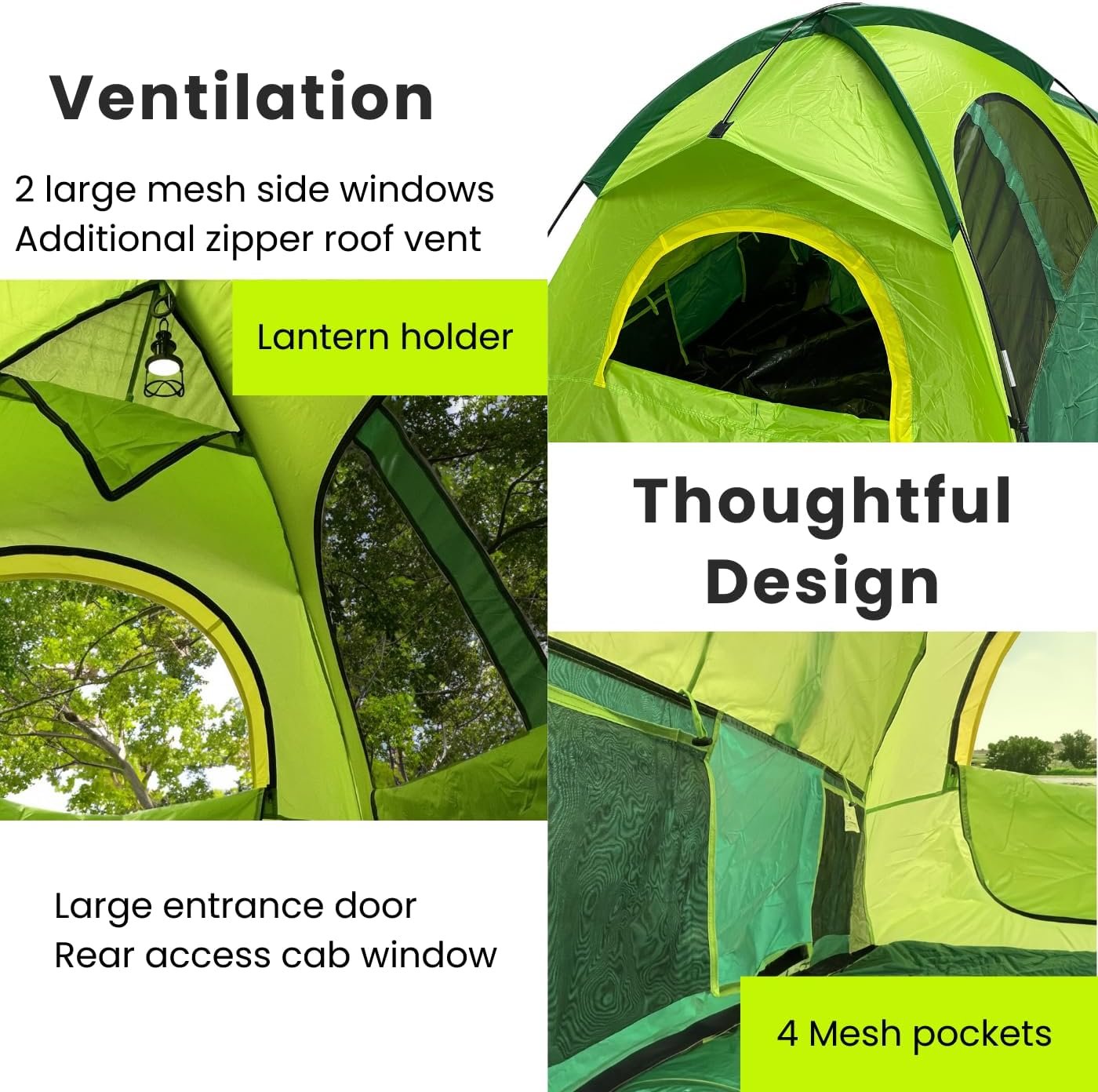 Savvycraft Tienda de Campaña para Camioneta Pickup de Tamaño - Imagen 6