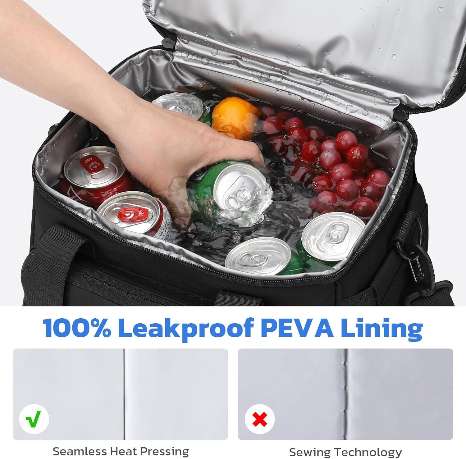 Maelstrom Lonchera aislada de 20 litros para hombres y mujer - Imagen 5