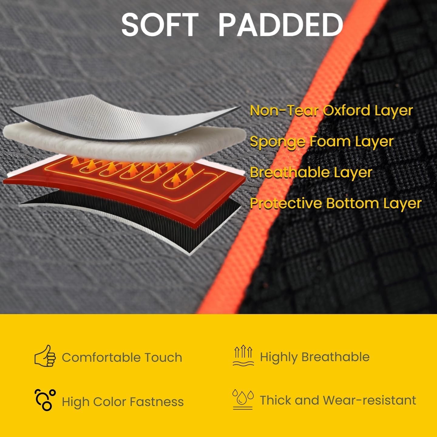 FAIR WIND Paquete de 2 sillas de campamento totalmente acolc - Imagen 6