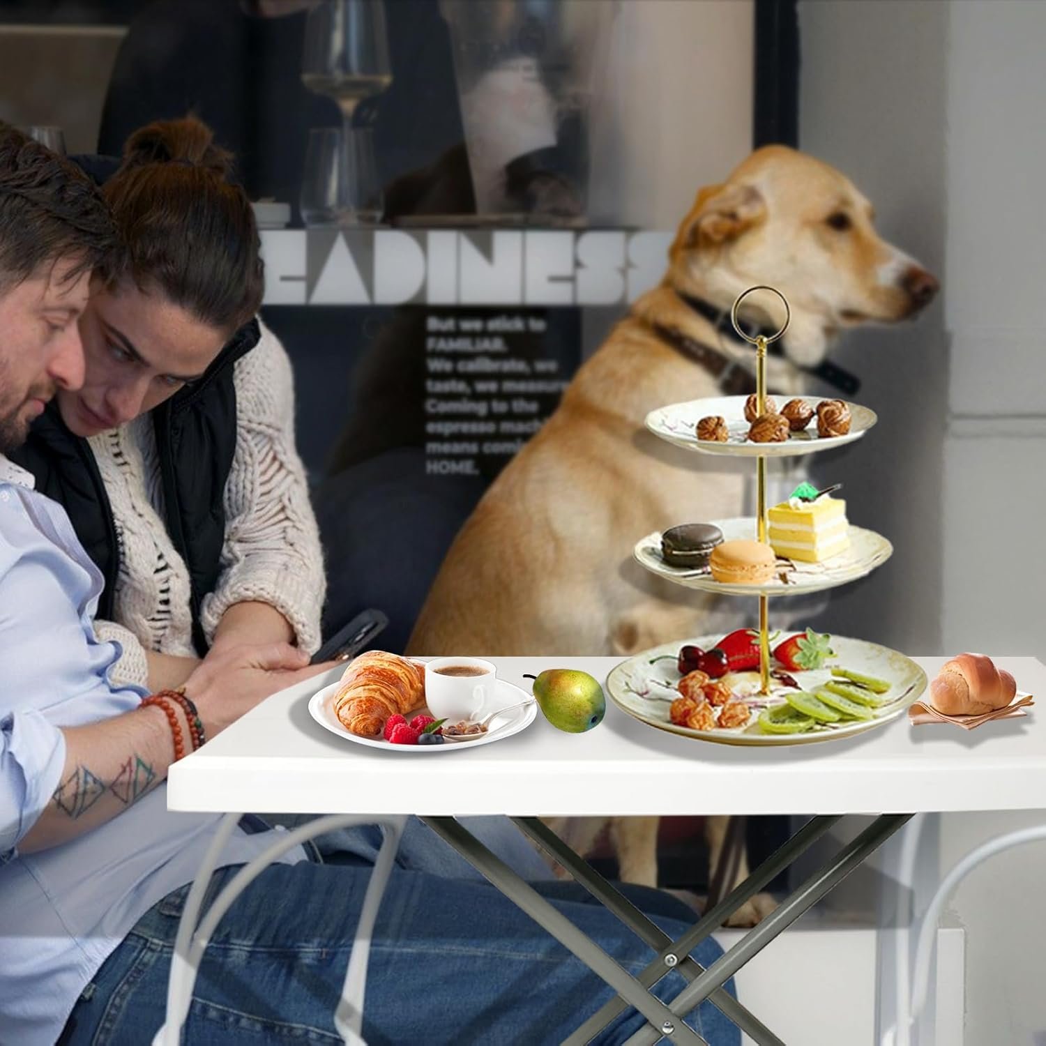 Mini mesa plegable personal de 20 x 30 pulgadas, mesa plegab - Imagen 7