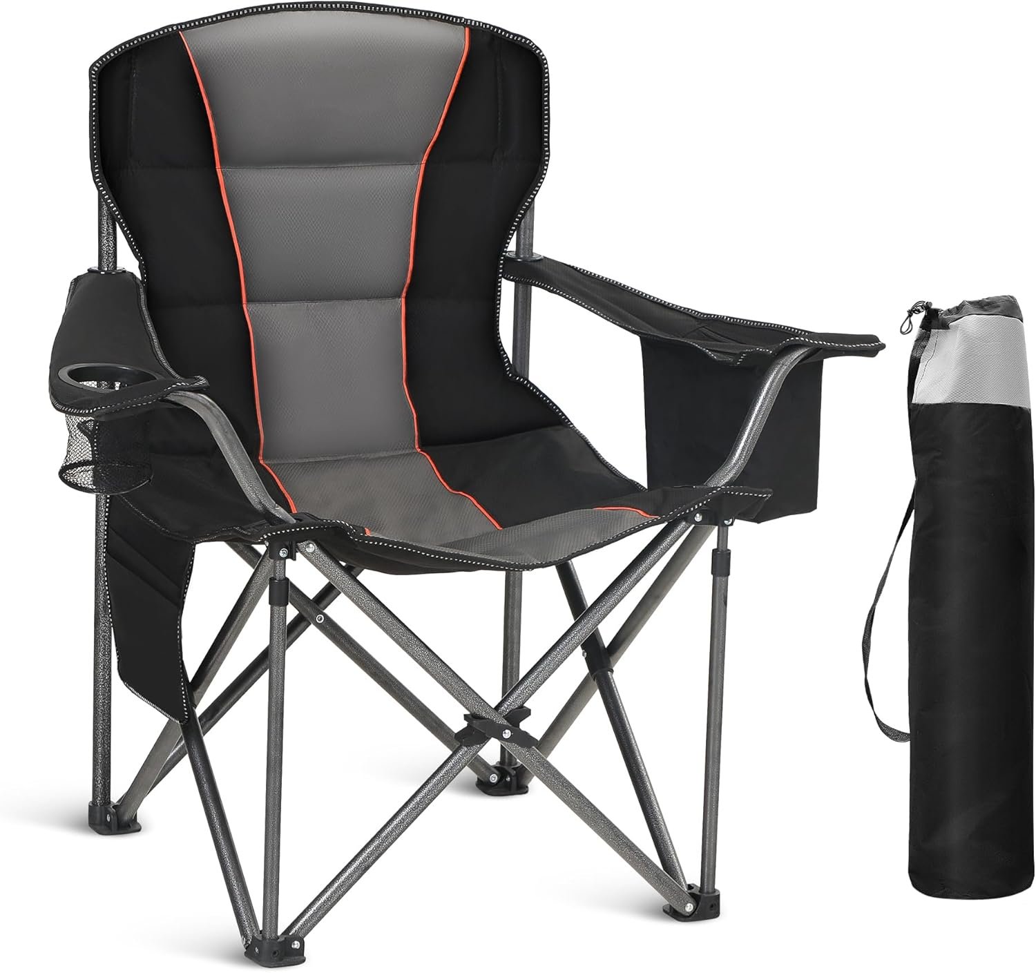 HIGH POINT SPORTS Silla plegable portátil de gran tamaño, si