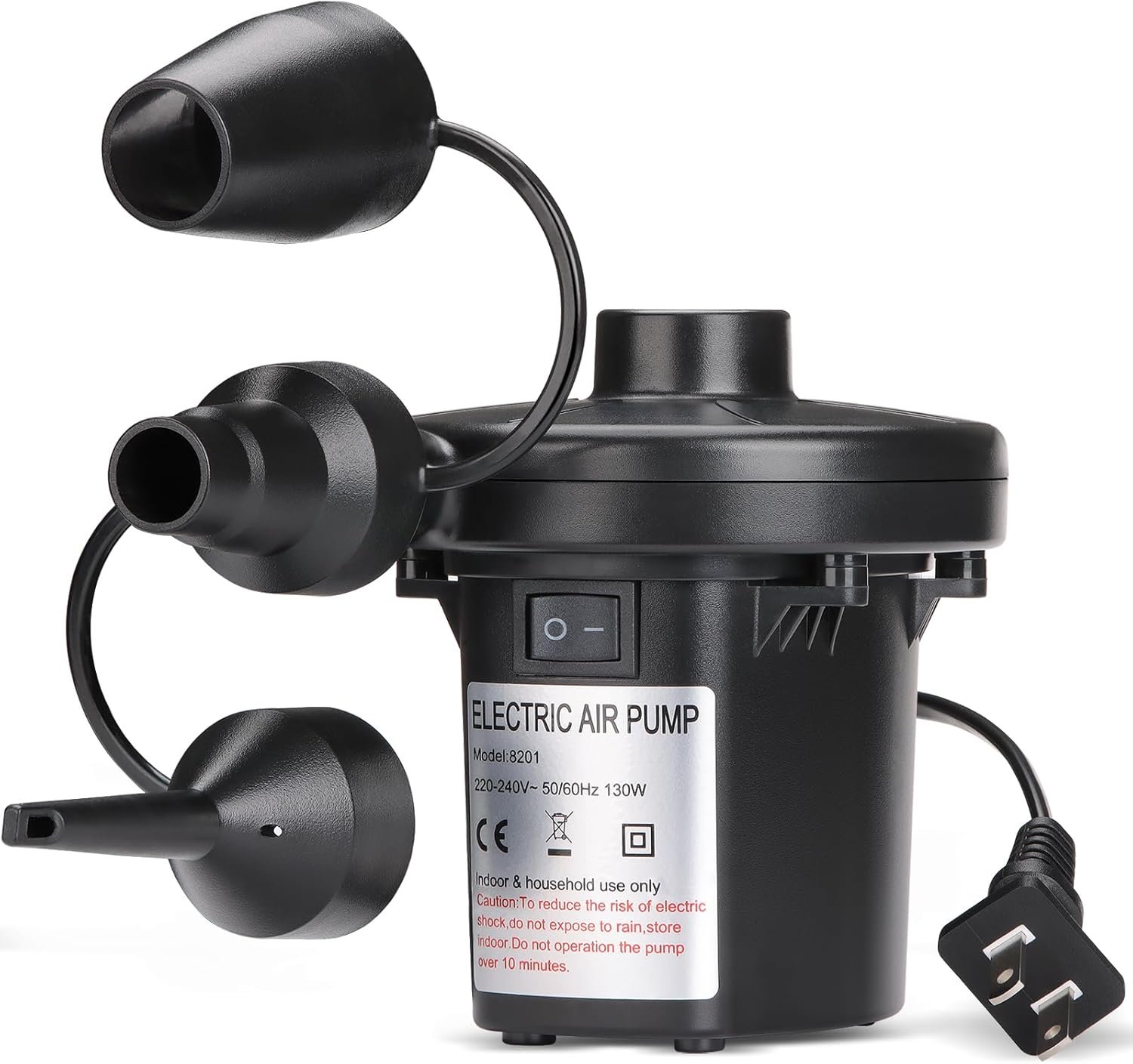 Bomba de aire eléctrica inflable para piscina, AC/110V 130w