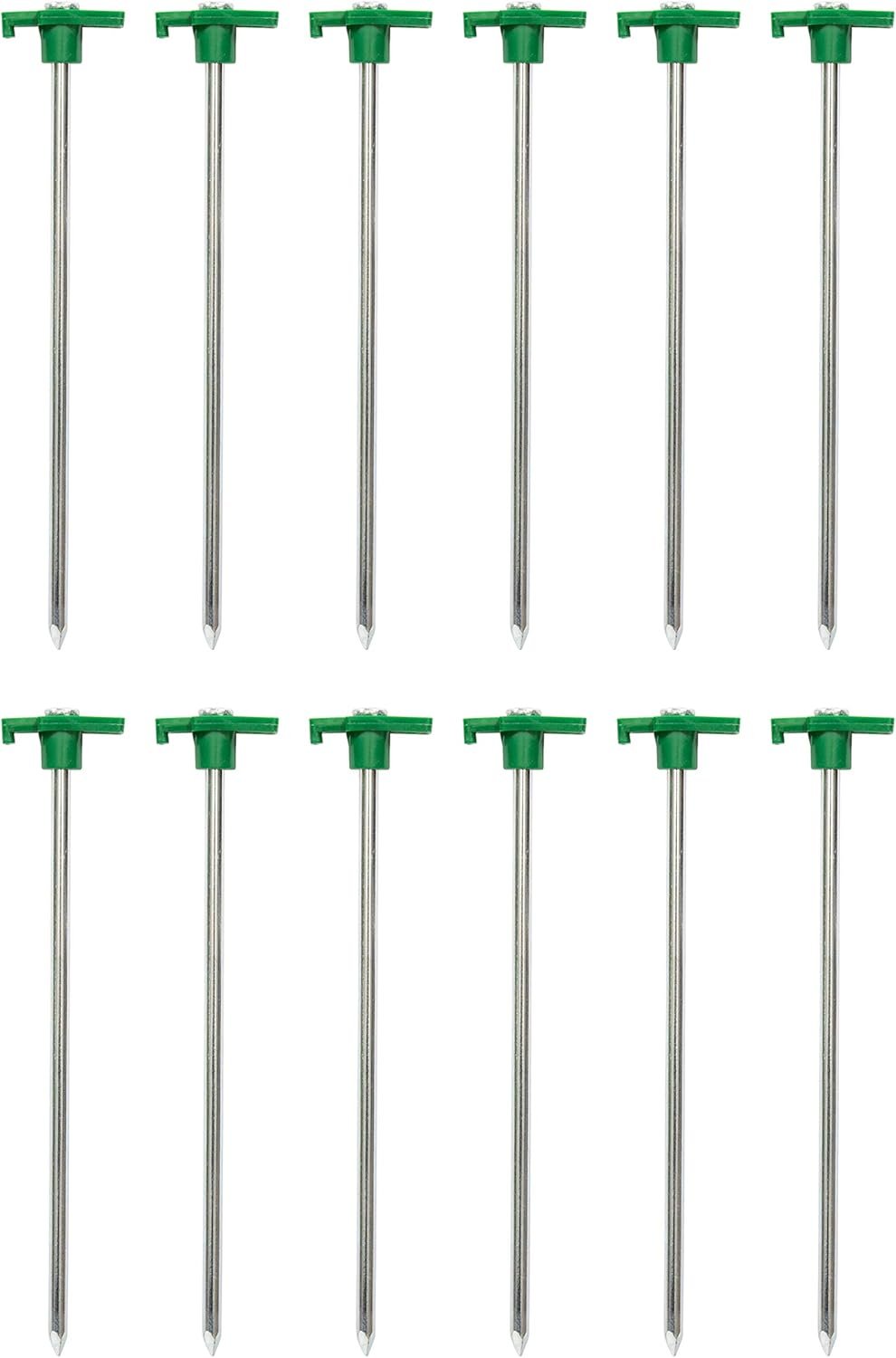 Stansport Estacas de acero de 10 pulgadas para tienda de cam