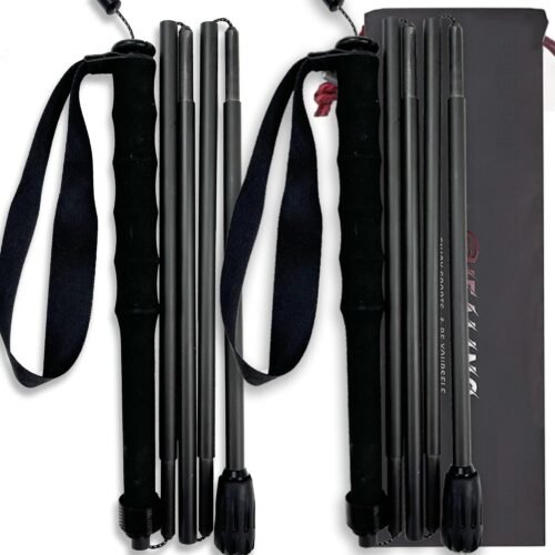 Bastones de senderismo ultraligeros de fibra de carbono – Ba