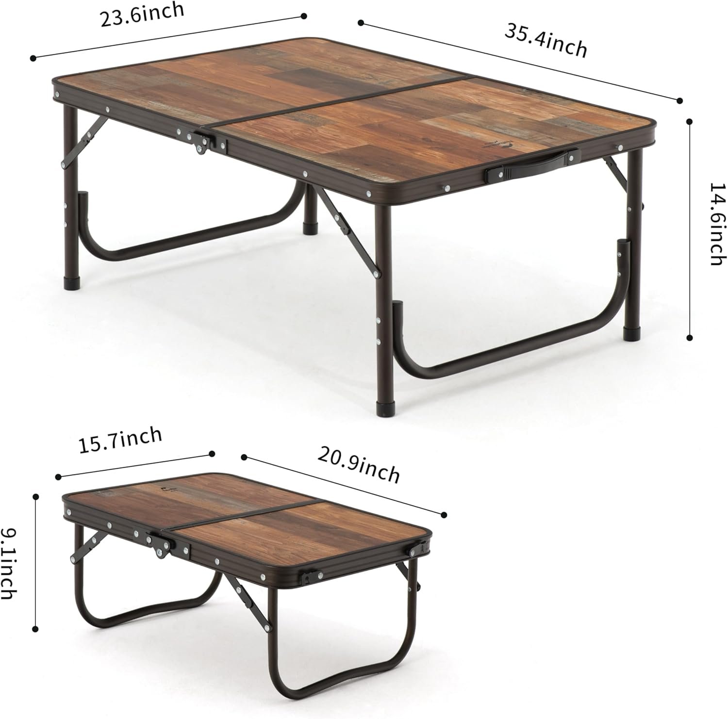 Naturehike Mesa de campamento plegable, mesas portátiles con - Imagen 2