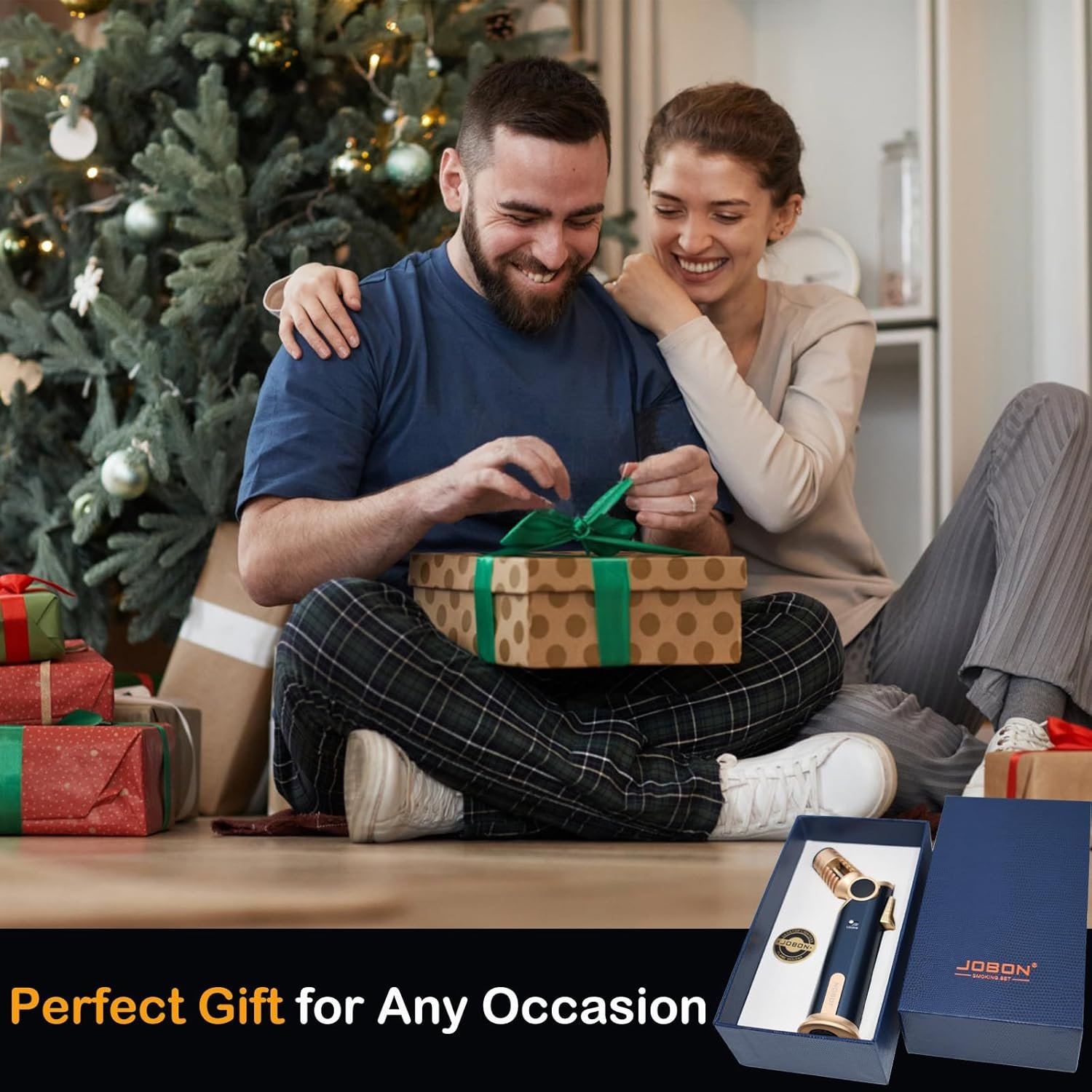 DOUBFIVSY Encendedor de butano, soplete de cocina recargable - Imagen 7