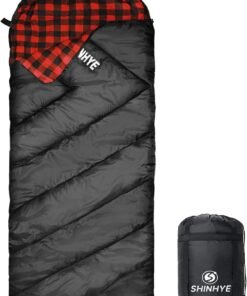 ShinHye 0 Degree Sleeping Bag for Adults - Cotton Flannel 4