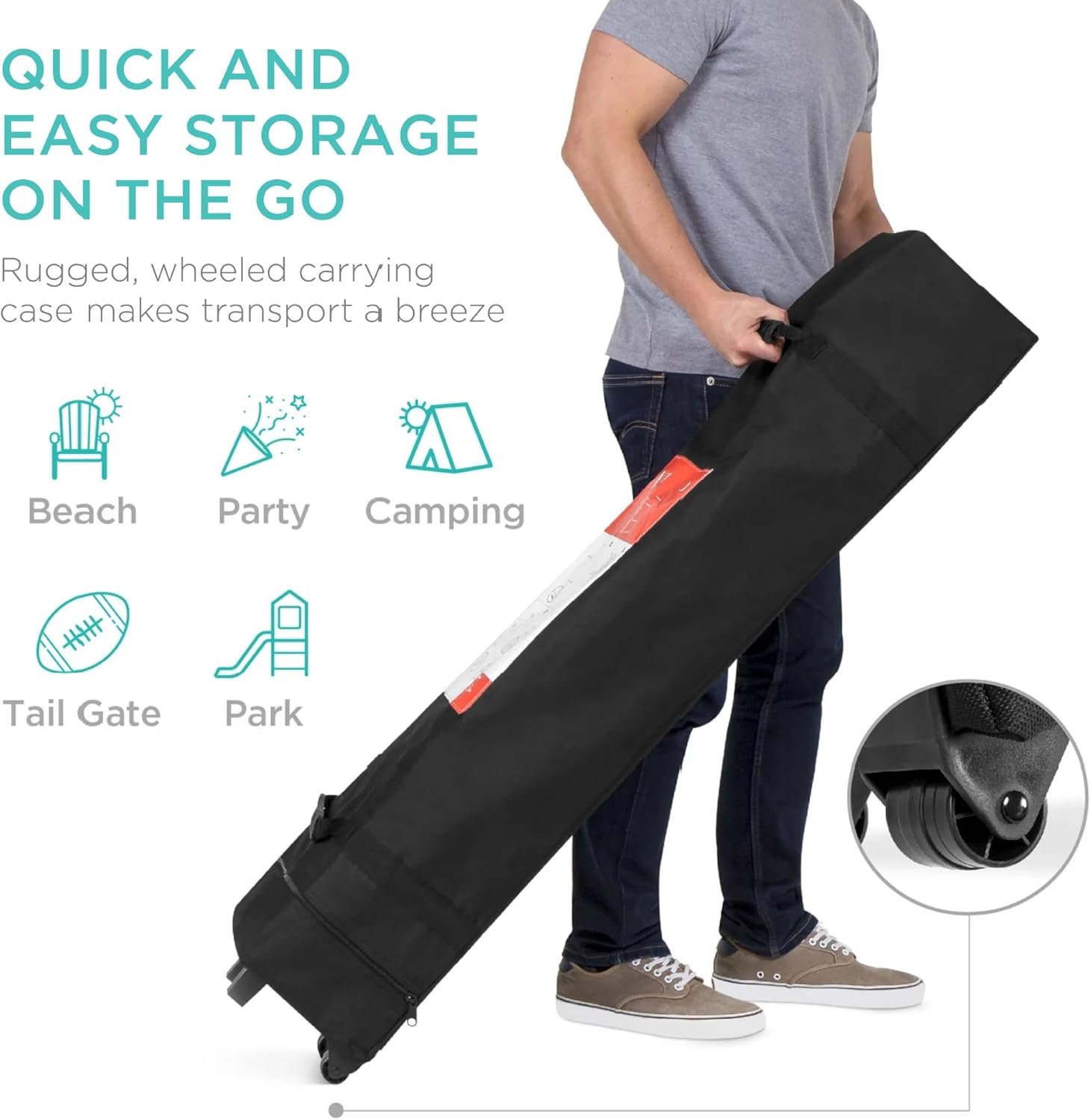 Best Choice Products Tienda de dosel desplegable para montar - Imagen 3