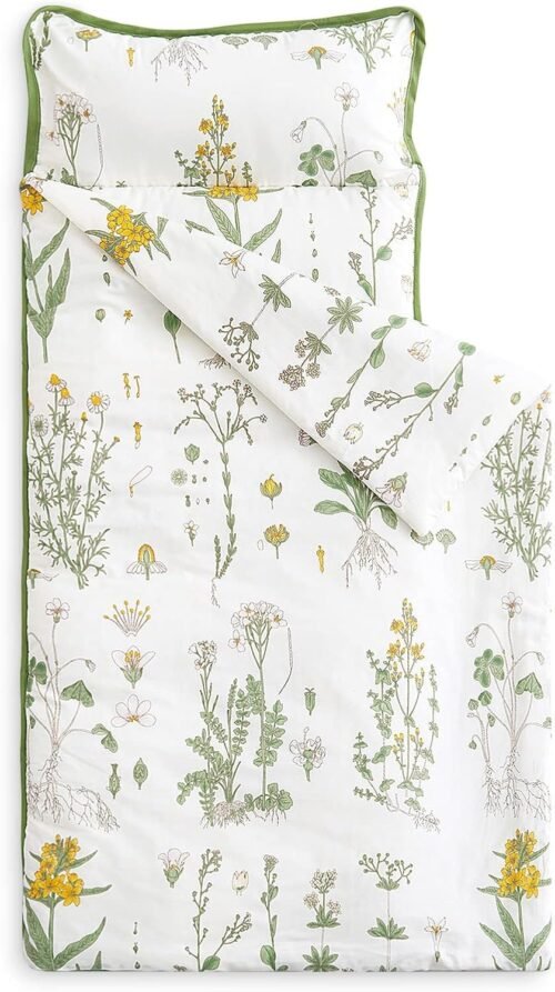 Wake In Cloud - Toddler Nap Mat with Pillow and Blanket, 100