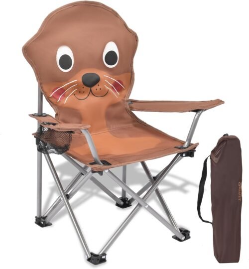 XMT Silla plegable para niños con portavasos - Silla portáti