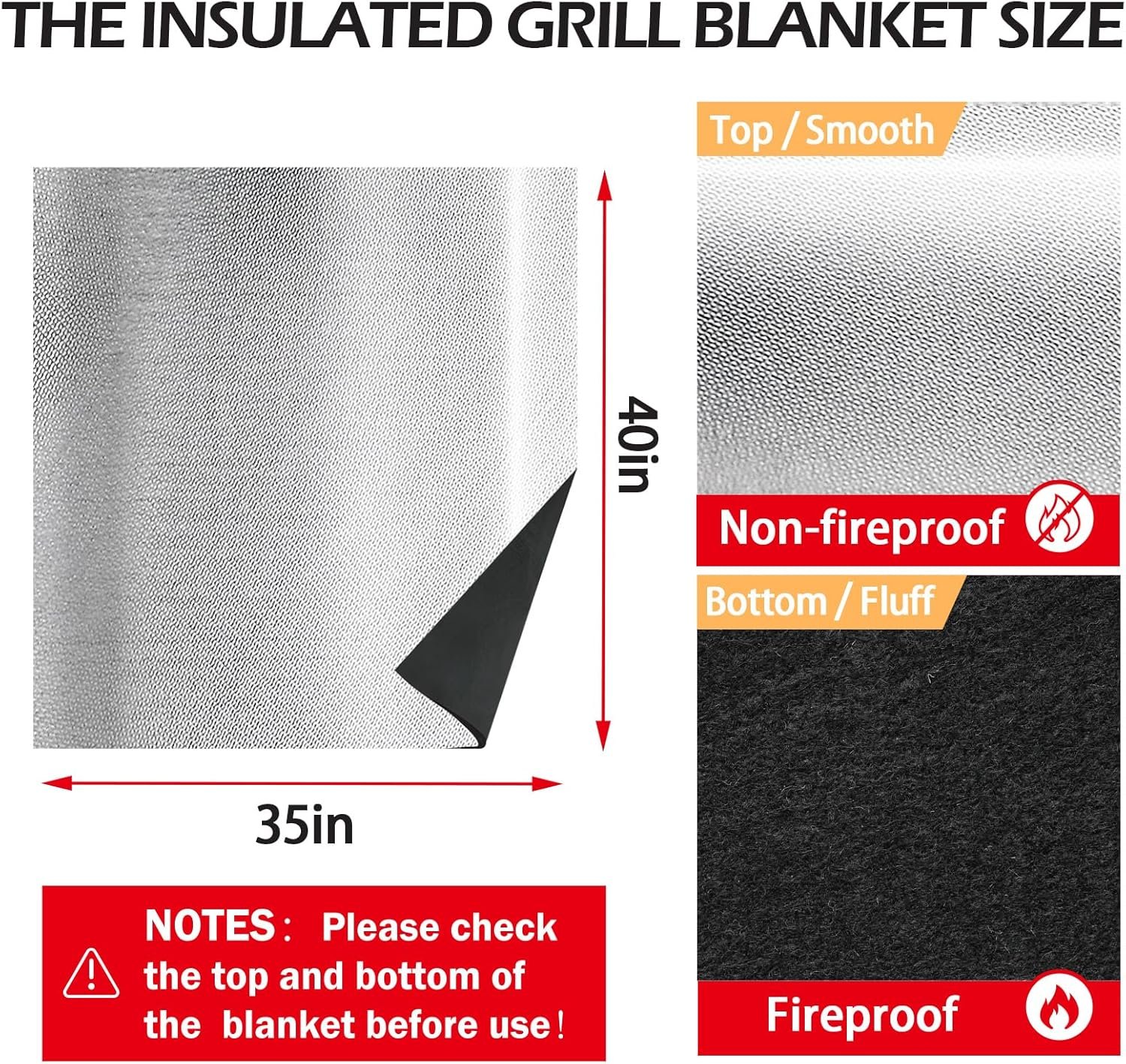 Manta para ahumar ayuda a mantener el calor en invierno, man - Imagen 2