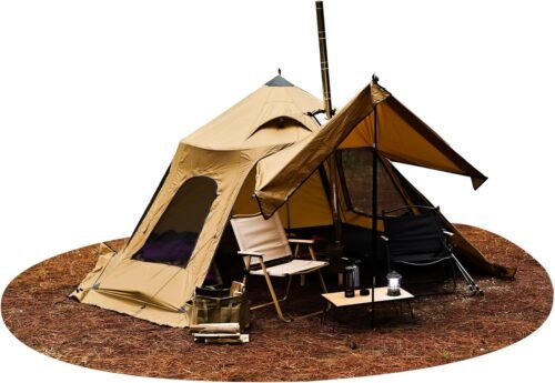 Hot Tent – 4 Season, Waterproof, Windproof, and Lightweight