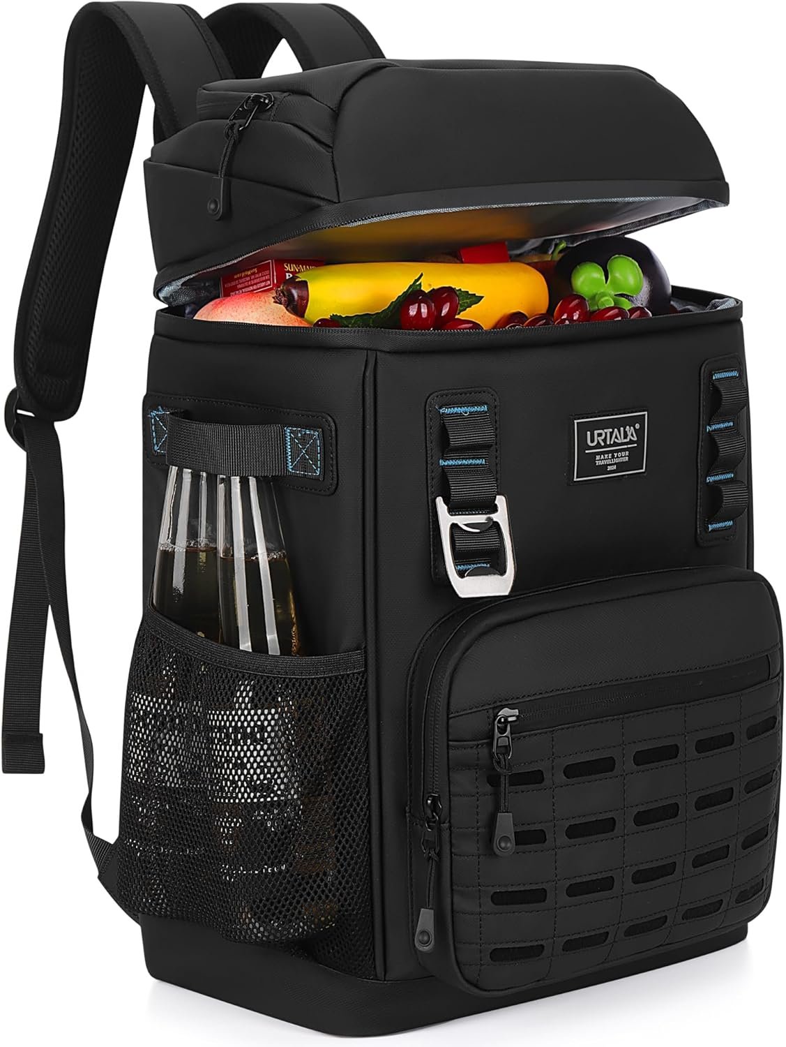 Mochila enfriadora con 2 compartimentos aislados a prueba de