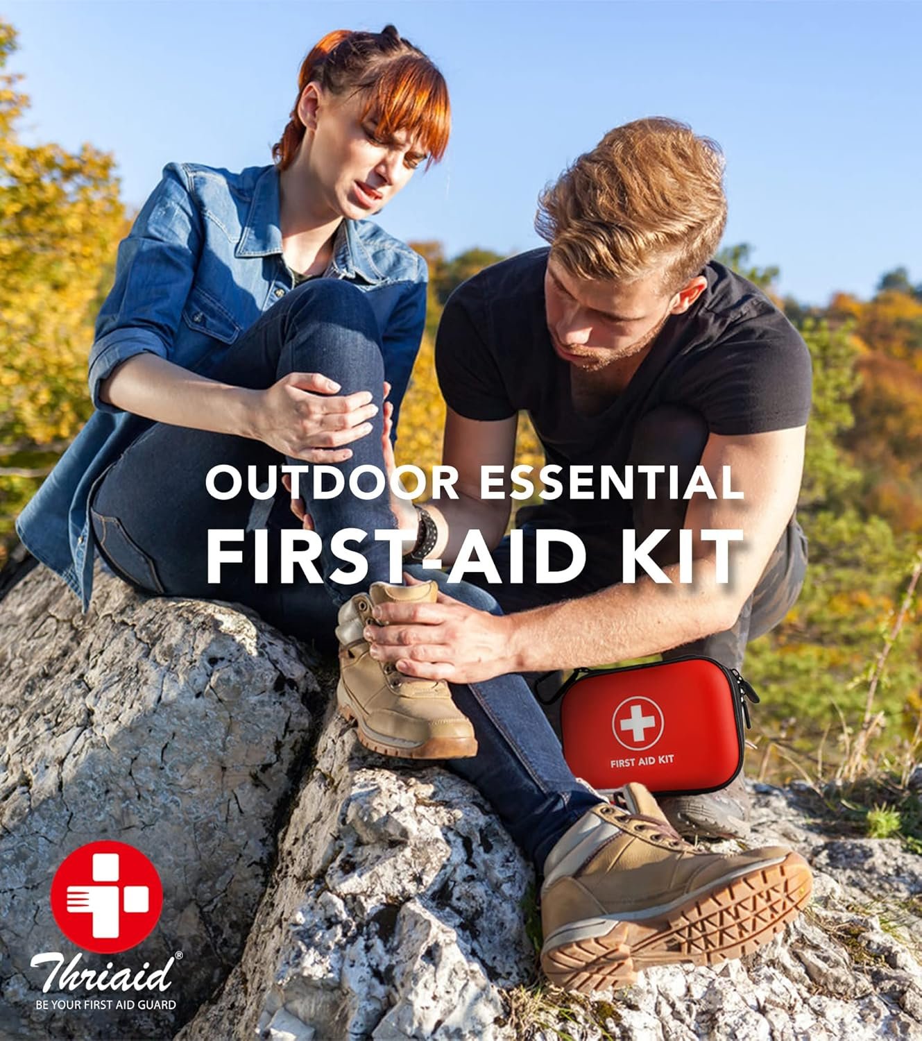 Mini kit de primeros auxilios, 100 piezas resistente al agua - Imagen 6