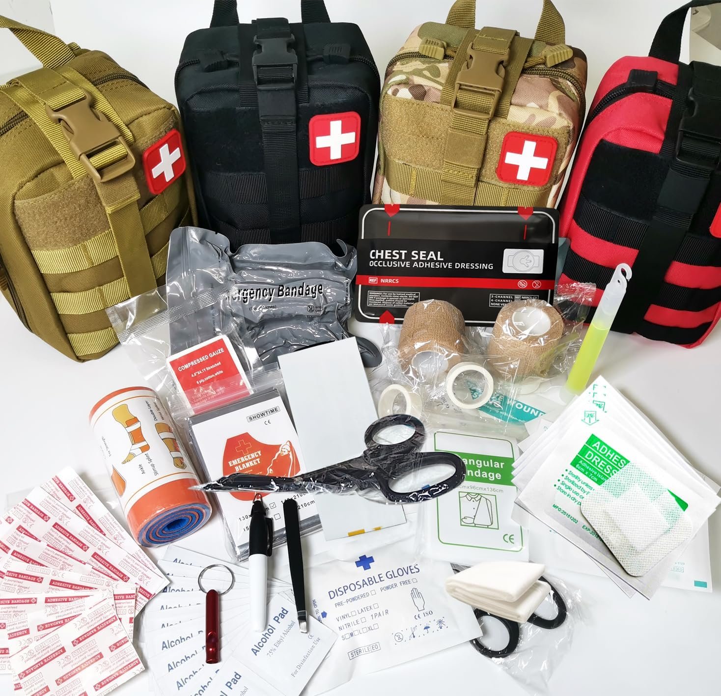 IFAK Kit de trauma, kit de primeros auxilios médicos militar - Imagen 2