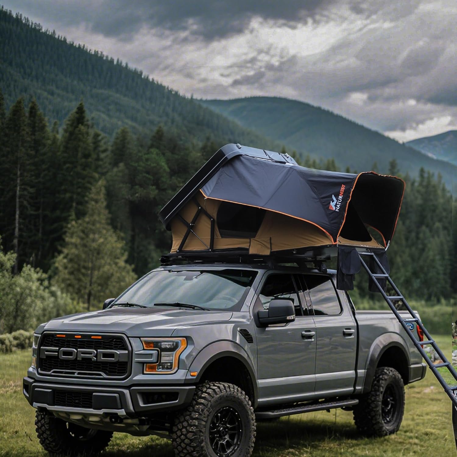 Naturnest - Tienda de campaña de techo rígida, diseño de esp