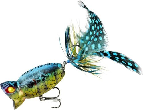 Arbogast Señuelo de pesca Hula Popper 2.0 Topwater con ganch