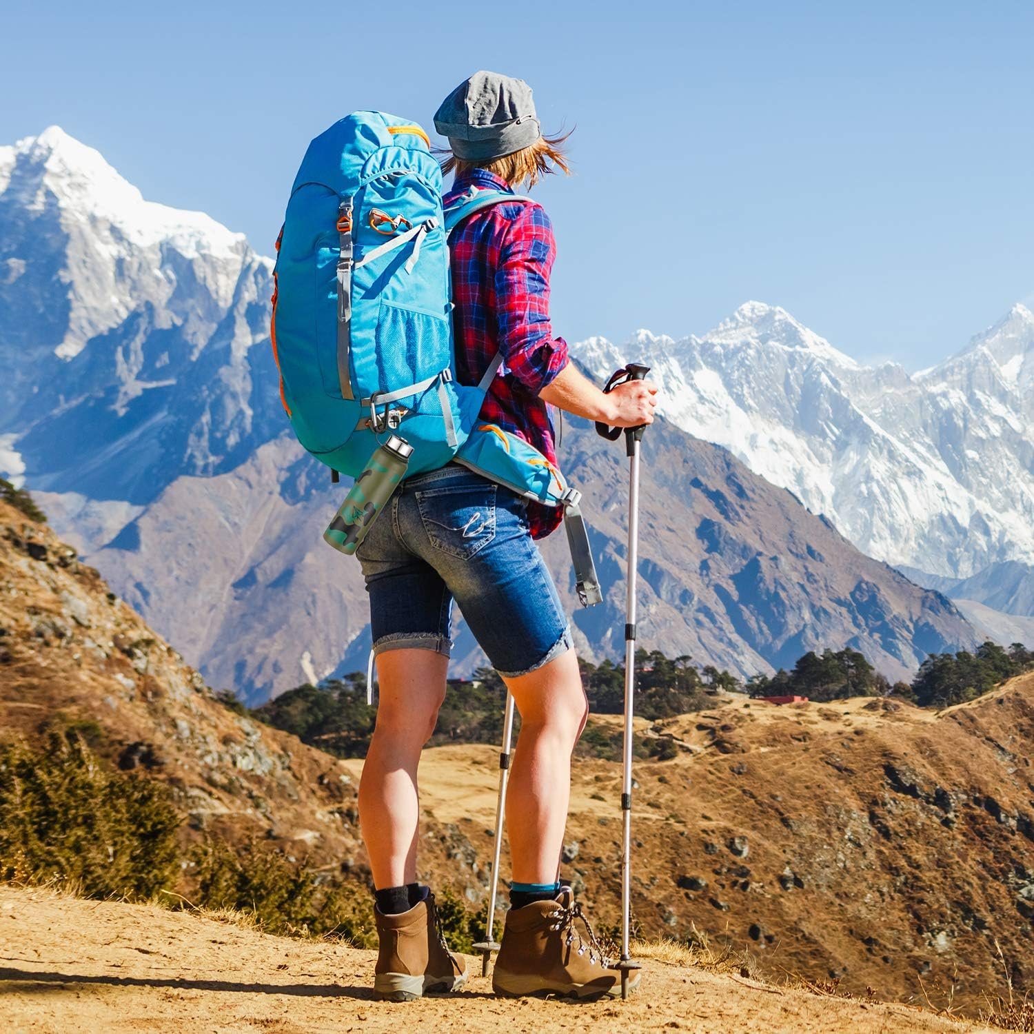 sprookber Mosquetón de aluminio de 3 pulgadas, clips de cari - Imagen 6