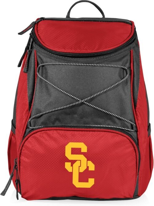 NCAA USC Trojans PTX refrigerador aislante Mochila, Rojo, Re