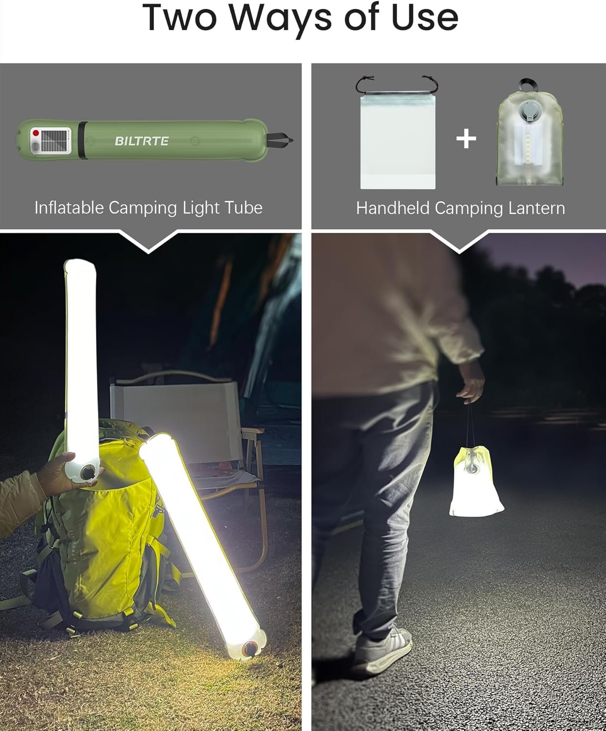 Linterna solar para campamento, luz de emergencia para corte - Imagen 5