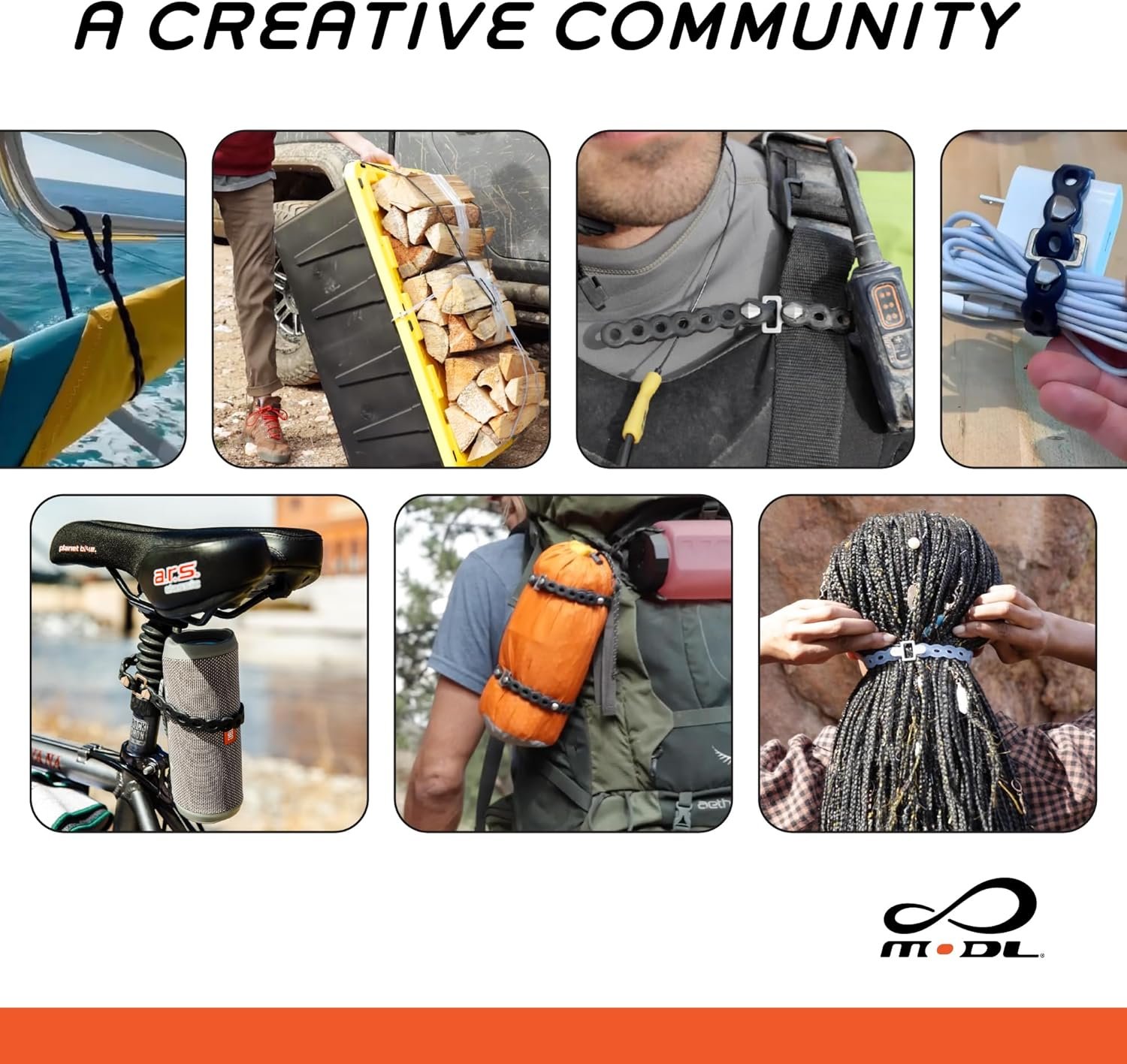 MODL Infinity Tool™ 2.0 Correas modulares (paquete de 4) - M - Imagen 7