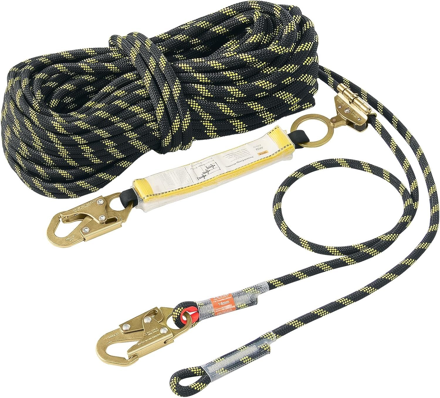 Cuerda de escalada, cuerda de seguridad de protección contra