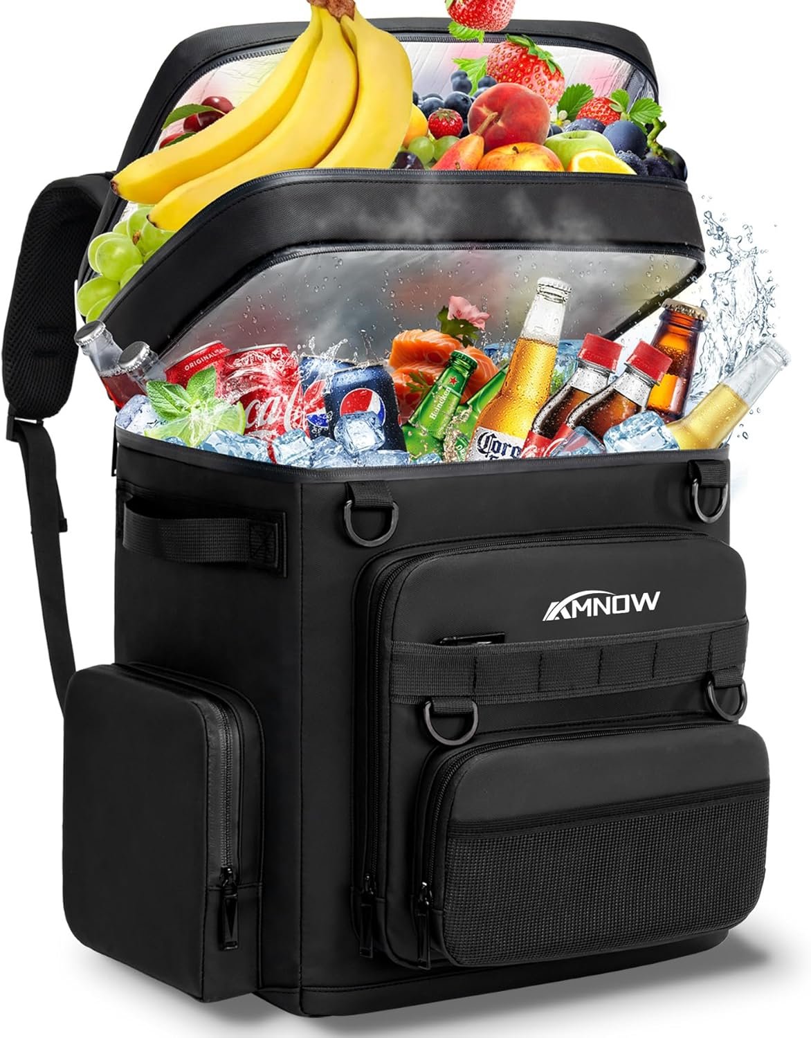 Backpack Cooler Insulated Leak Proof for Men Women 50 Cans S