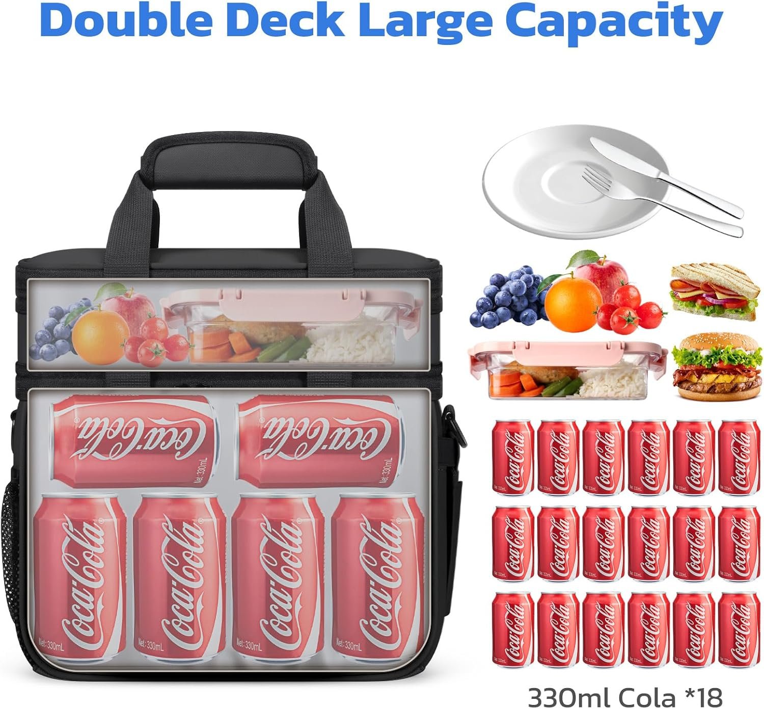 Maelstrom Lonchera aislada de 20 litros para hombres y mujer - Imagen 6