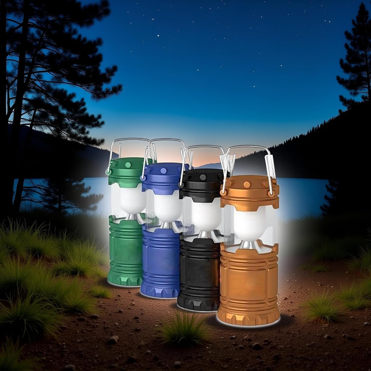 Lightahead Linterna LED portátil para acampar al aire libre, - Imagen 5