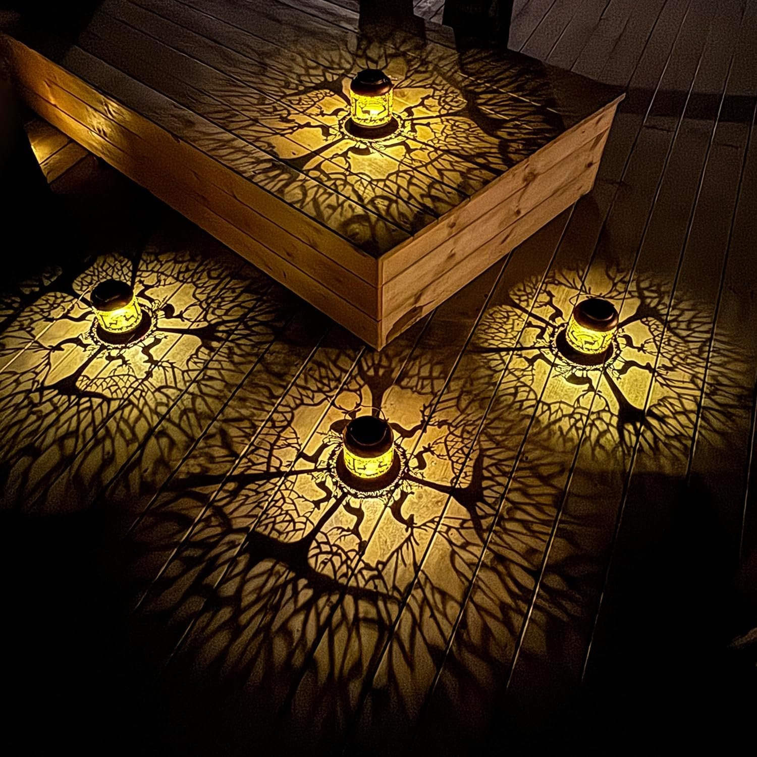 Faroles solares de venado para exteriores, impermeables, luc - Imagen 7