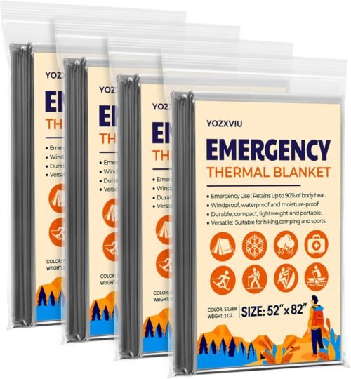 Manta de emergencia, manta térmica Mylar para equipo de supe