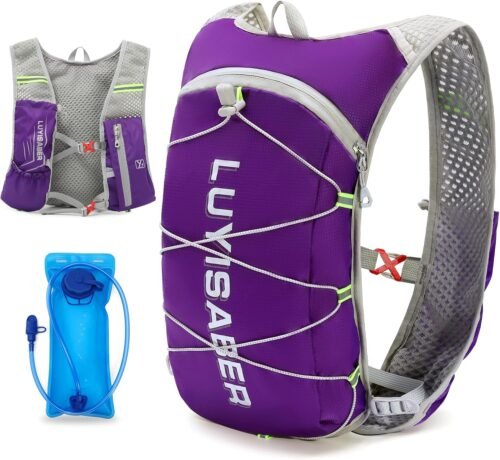 KSIBNW Mochila de hidratación para correr, mochila de hidrat