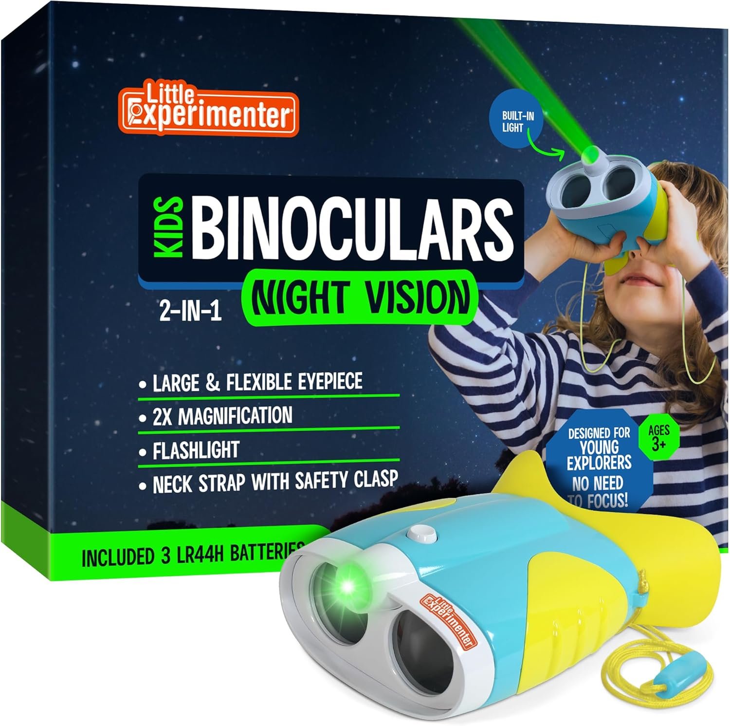 Little Experimenter Binoculares de visión nocturna para niño