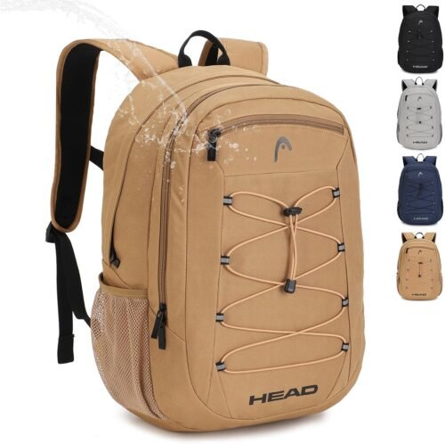 HEAD Mochila de viaje impermeable de 30 L para hombres, moch