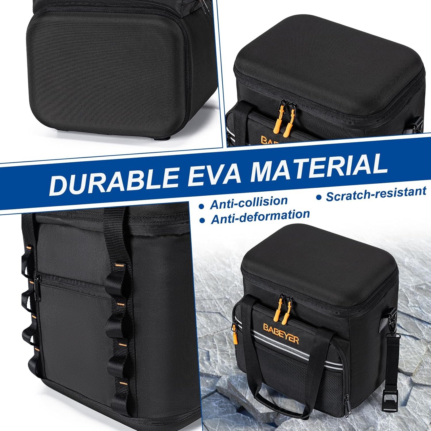 Bolsa térmica suave con dos paquetes de hielo, enfriador ple - Imagen 5