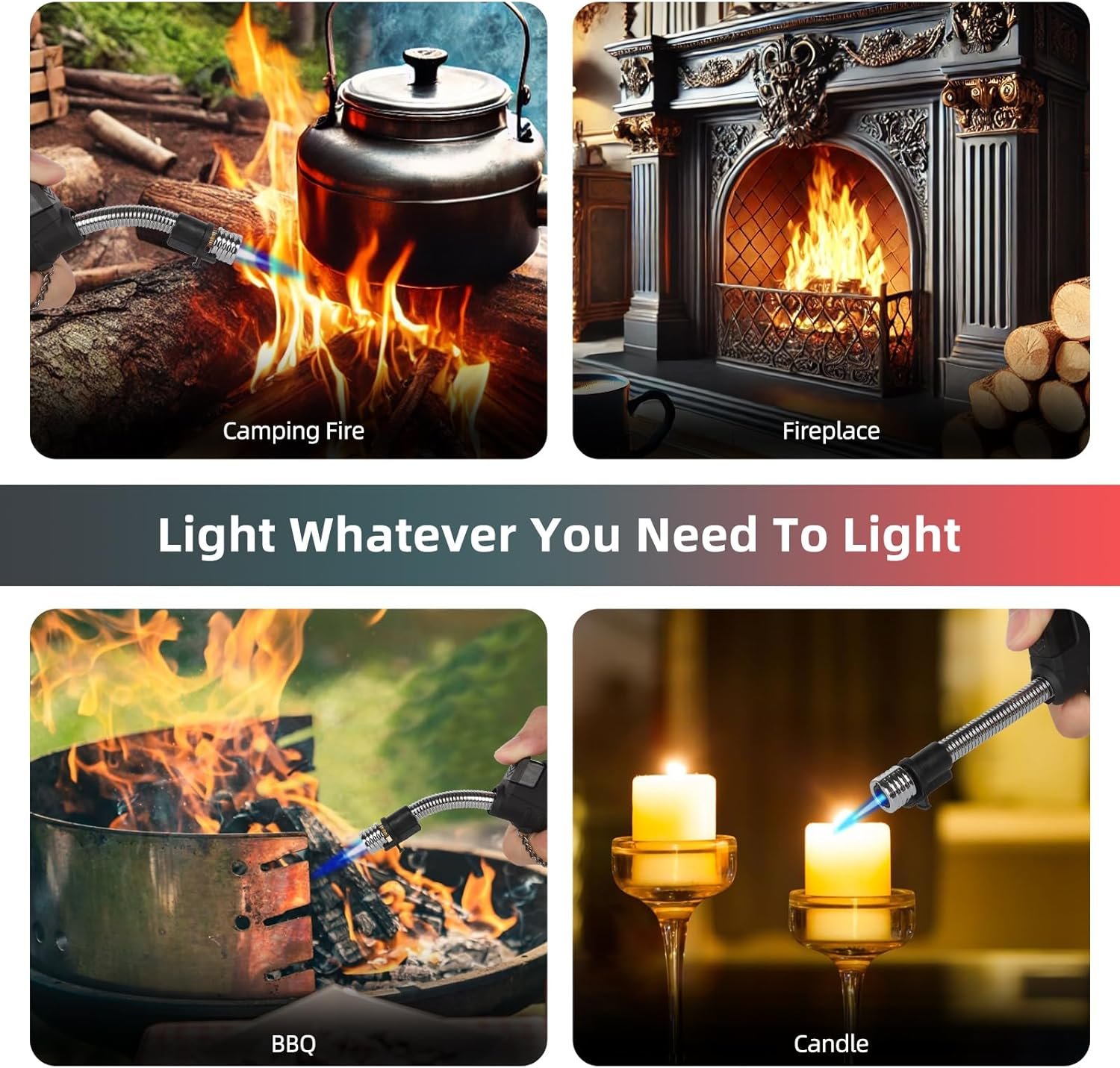 Navpeak Mini encendedor de camping práctico, portátil, flexi - Imagen 7