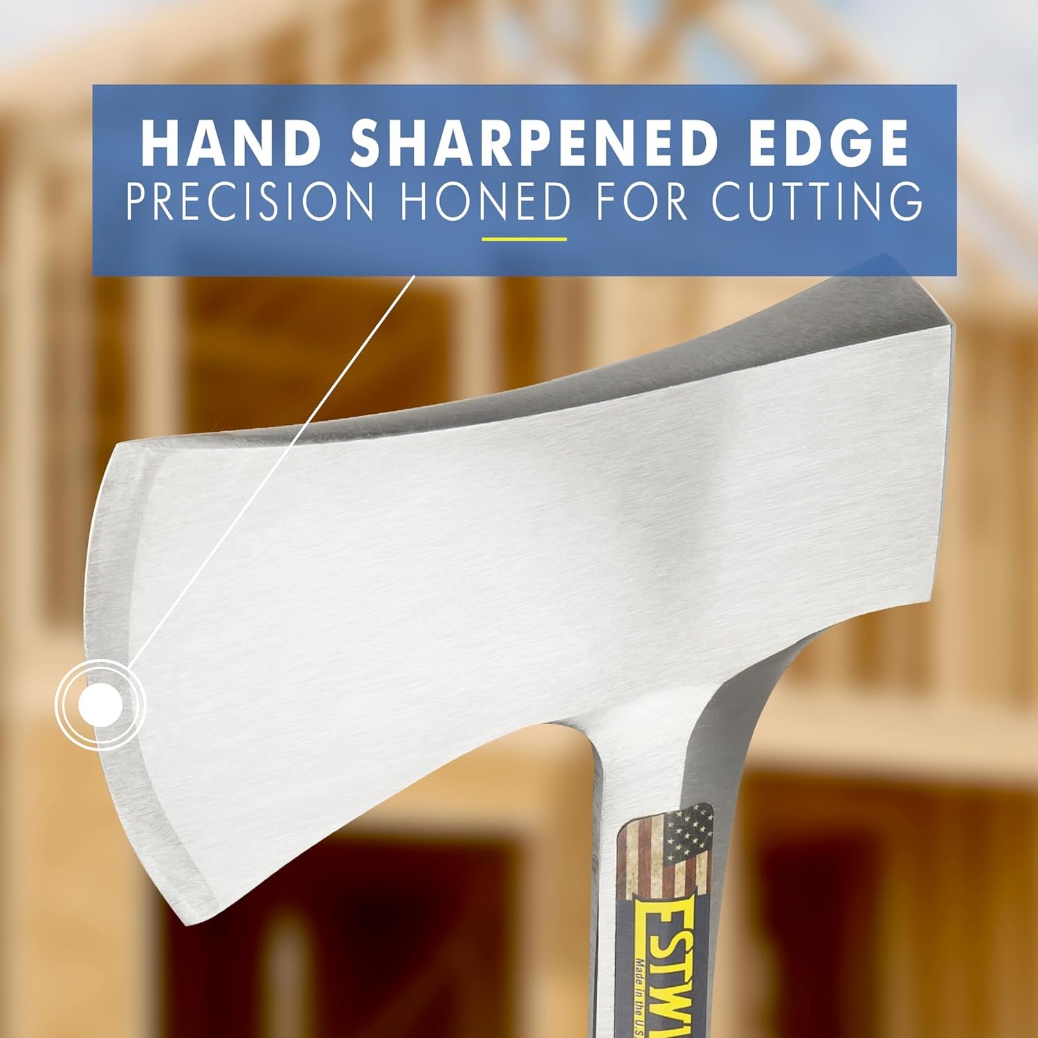 Estwing Sportsman's Axe - Hacha de camping de 14 pulgadas co - Imagen 4