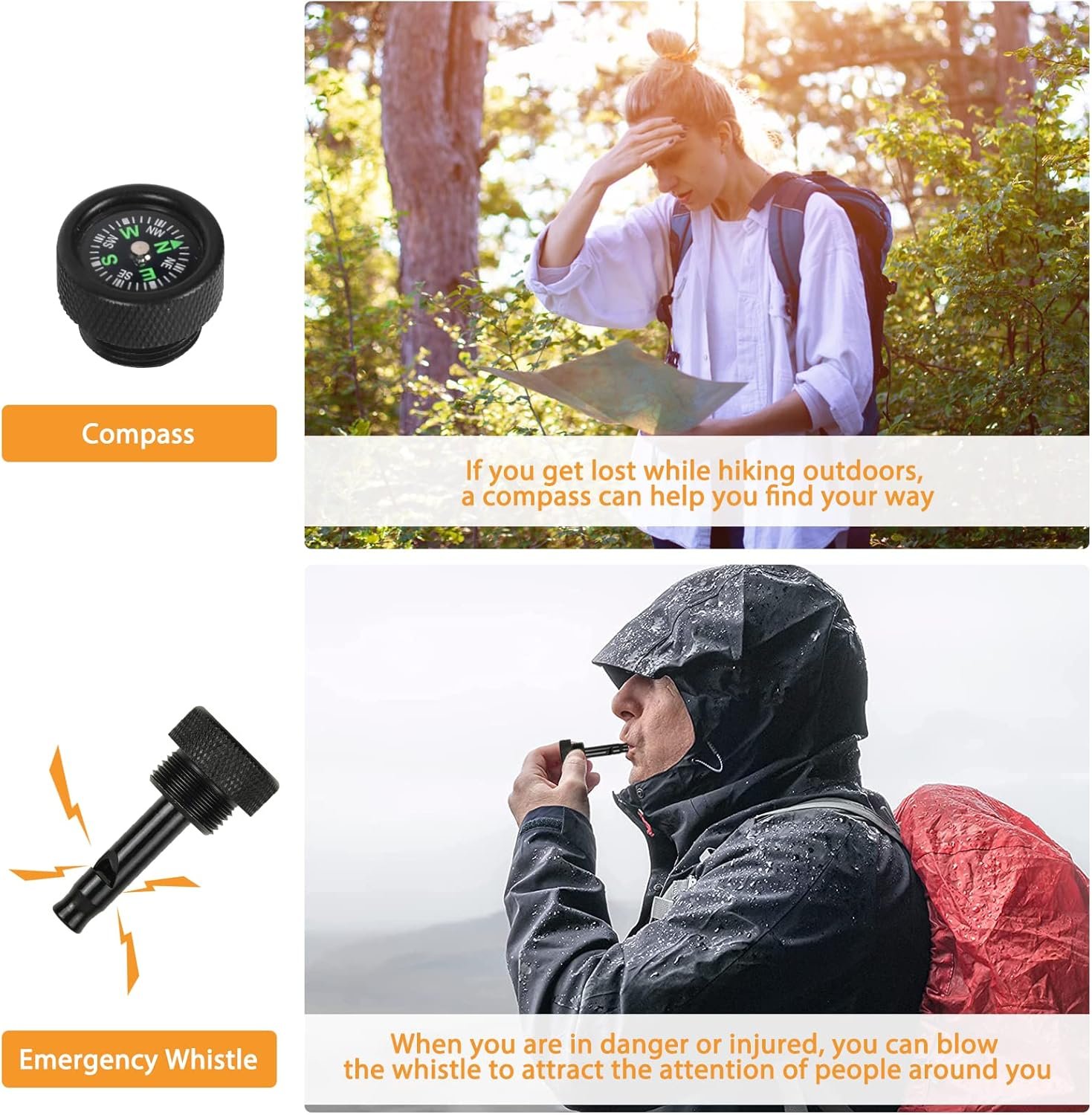 Pala de supervivencia, (28.3 pulgadas), pala plegable para c - Imagen 4